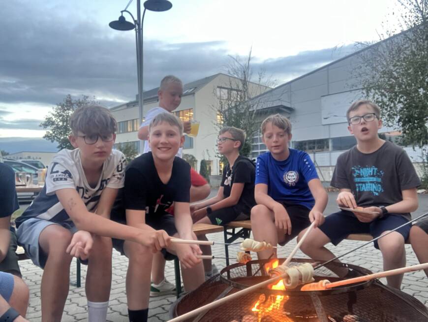 Abschlussgrillen der Feuerwehrjugend