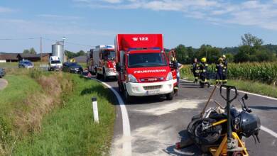 PKW gegen Motorrad auf der L203 – 20. August 2025