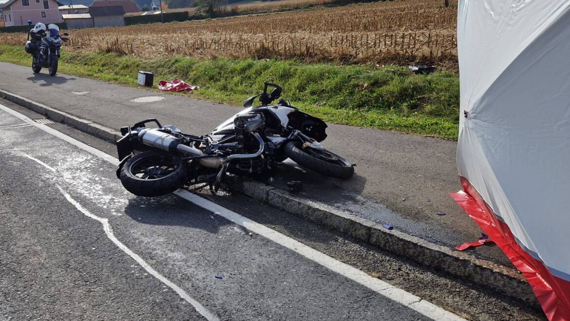 Verkehrsunfall „Motorrad und 2 PKW“ – 22. Oktober 2025 in Maiersdorf