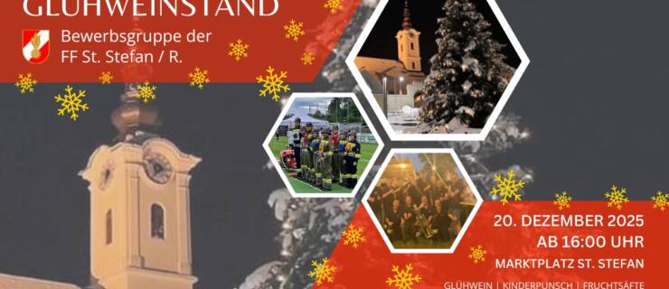 Glühweinstand am Marktplatz