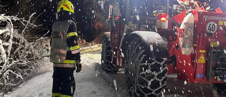 Einsatzserie – Schneefall 20.02.2026